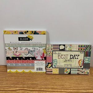 American Crafts and Hobby Lobby The paper studio 6 x 6 paper pads butterflies ai